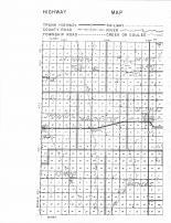 Kingsbury County Highway Map 1, Kingsbury County 1957